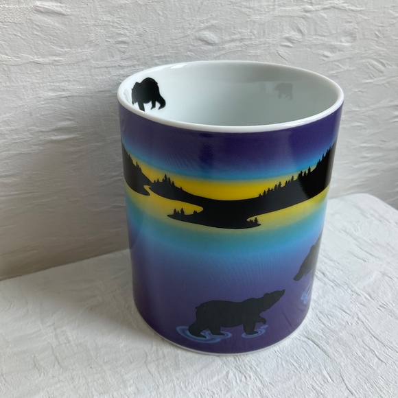 Oscardo Bear with Bear Cub Porcelain Mug Tea Coffee Cup - Picture 4 of 9